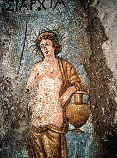 女性の舗装詳細（モザイク）（168408を参照） 作： Roman Roman